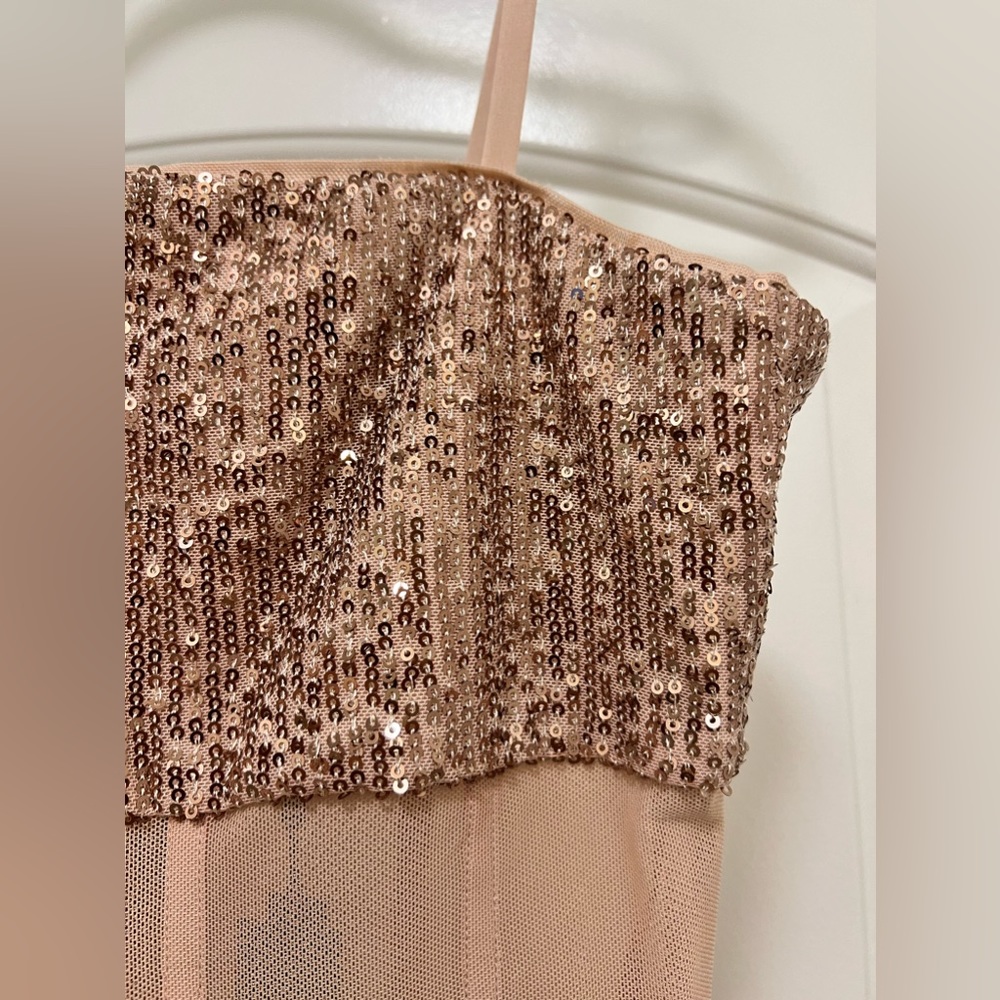 NWT BCBG MaxAzria Sequin Evening Gown - Picture 6 of 14